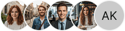 Several investor profile avatars displayed in the Fundurage trading review section